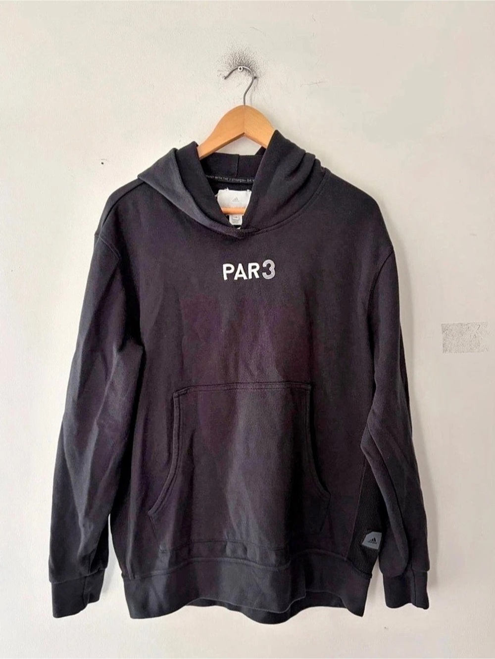 Adidas Adicross Par 3 Golf Hoodie Black Size L